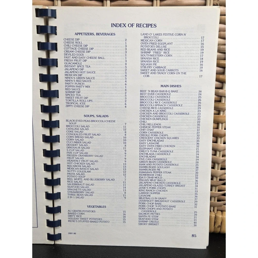 Texas Zoo Walmart Supercenter #330 Cookbook Victoria, Texas 1996